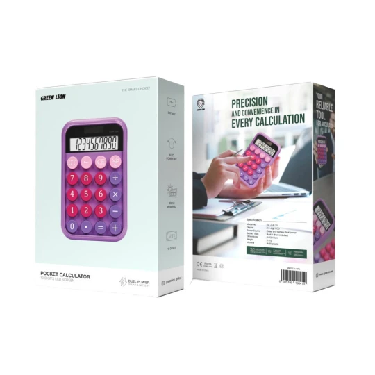 ماشین حساب جیبی 10 رقمی گرین Green Pocket Calculator 10 Digits