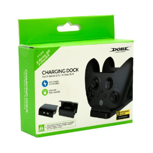 پایه شارژر دسته ایکس باکس سری Dobe Charging Dock Xbox Series X/S (با ضمانت اصلی)